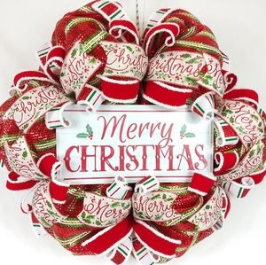 SOLD🎀Merry Christmas Wreath